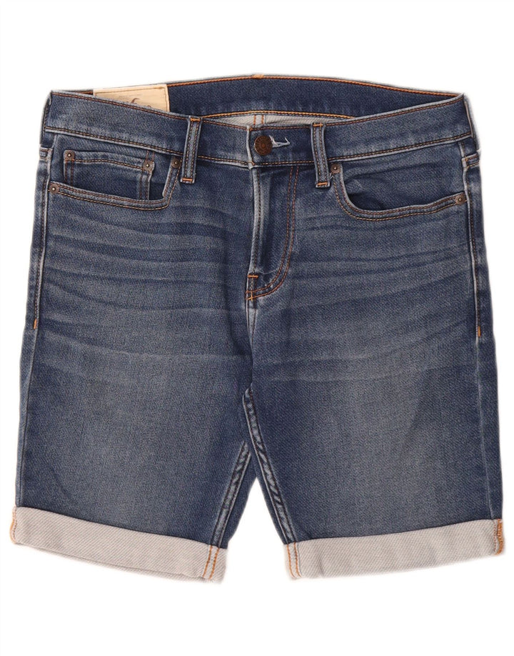 HOLLISTER Shorts vaqueros para hombre W28 Algodón azul medio
