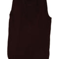 Zara Mujer Chaleco Top UK 10 Small Marrón Viscosa