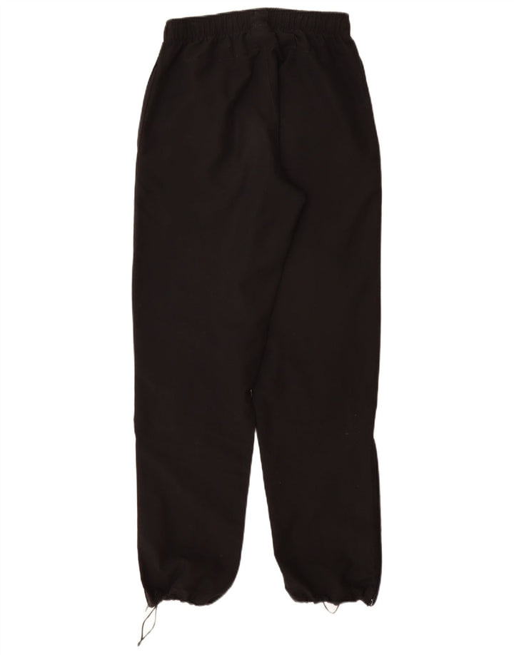 Adidas Hombre Climalite Chándal Pantalones Joggers Pequeño Poliéster Negro