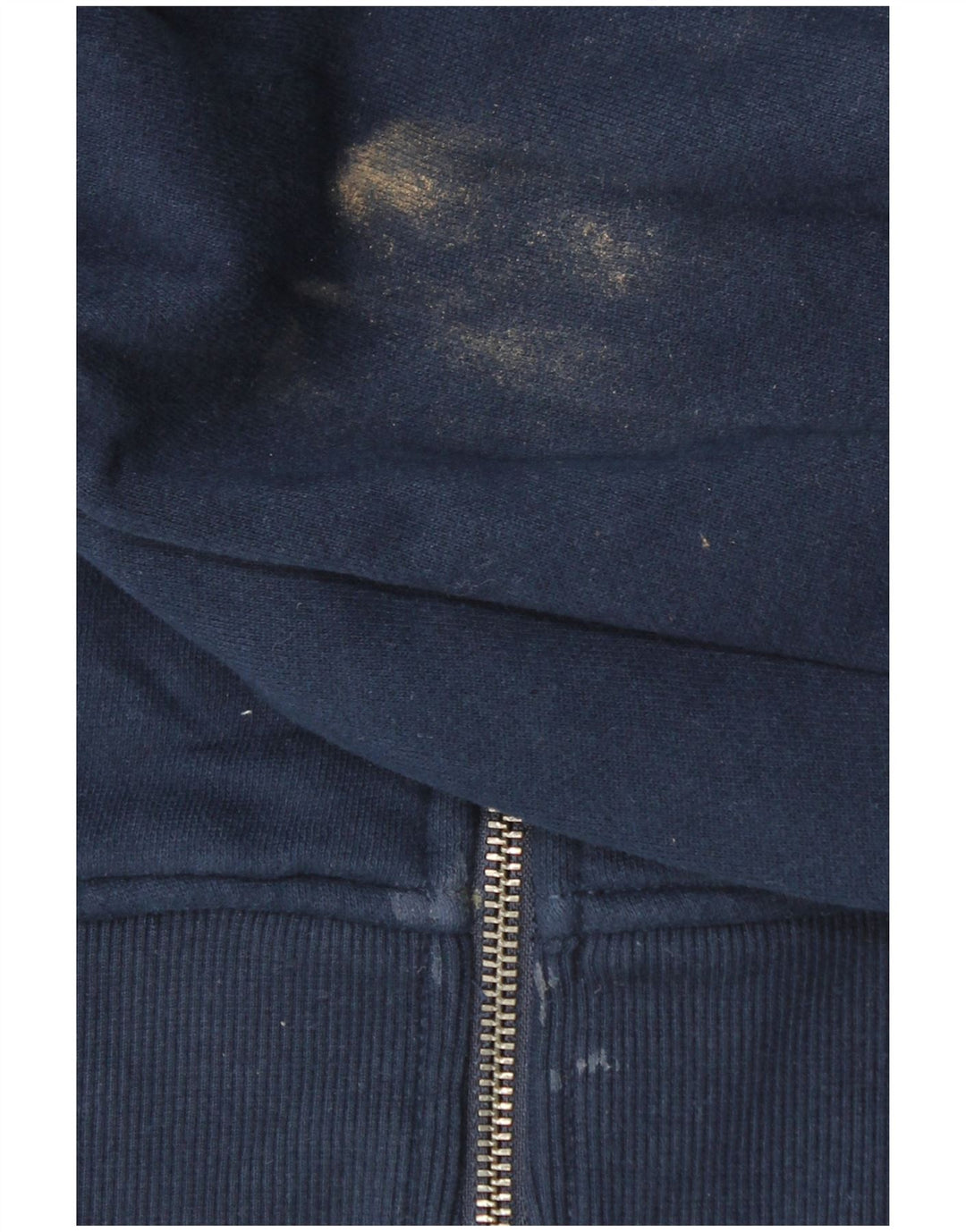 TOMMY HILFIGER Sudadera con capucha y cremallera para hombre, talla pequeña, algodón azul marino