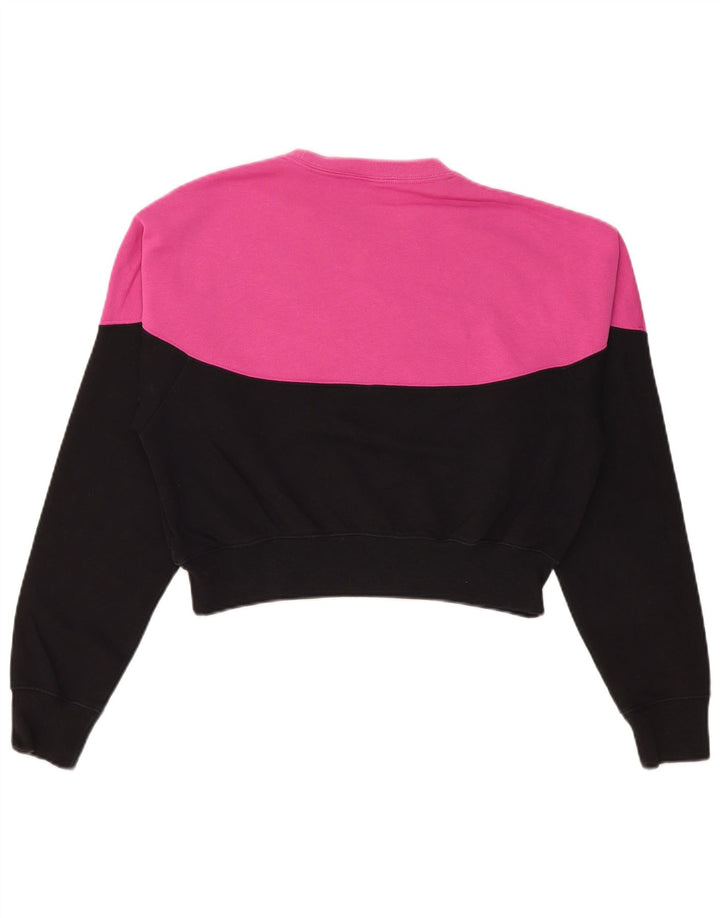 Nike - Sudadera corta extragrande para mujer, talla S, color rosa