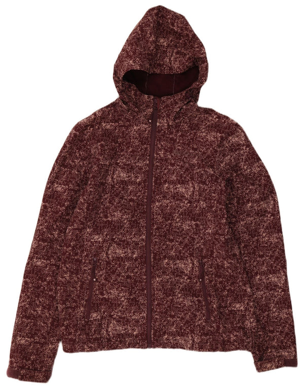 Chaqueta cortavientos para mujer Mountain Warehouse UK 42 Mediana Borgoña moteada