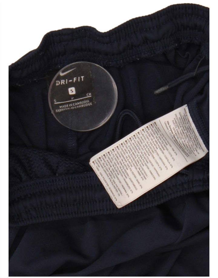Nike - Pantalones de chándal Dri Fit para hombre, talla S, poliéster, color azul marino