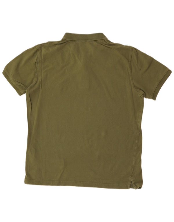 Dack's Polo para hombre de algodón caqui grande
