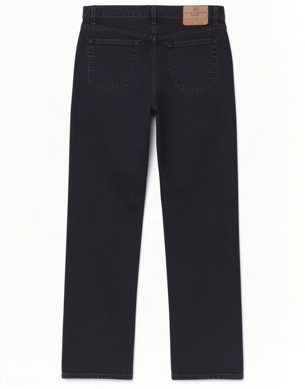 Marks & Spencer Vaqueros rectos azules Harbor para hombre W34 L31 Algodón azul marino