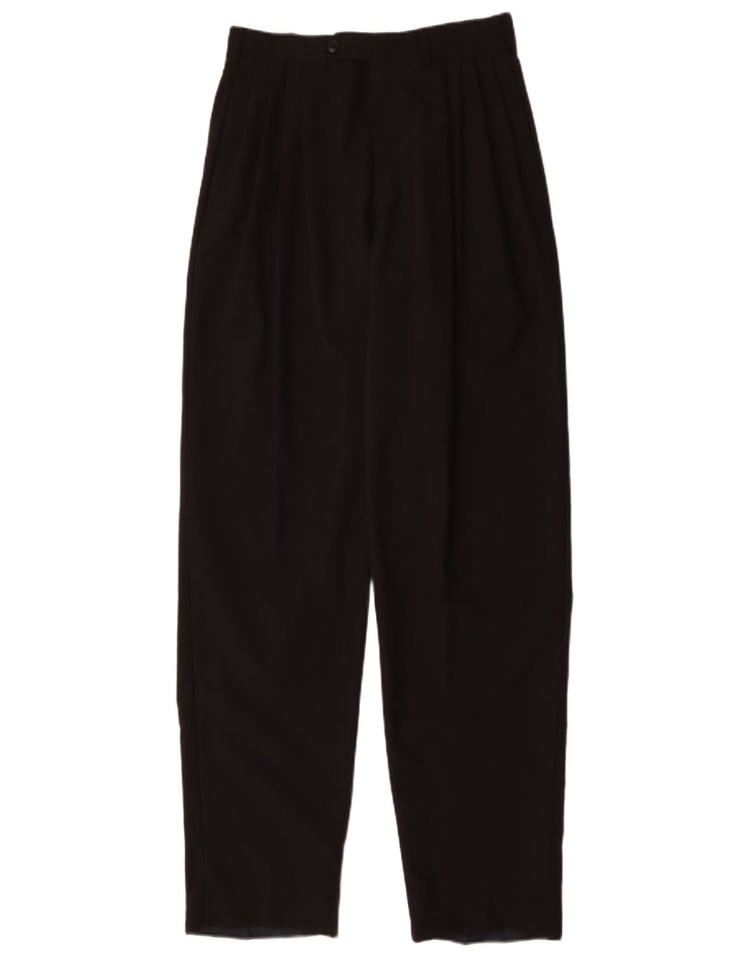 GIAN MARCO VENTURI Pantalón de traje con pinzas para hombre W30 L35 Negro