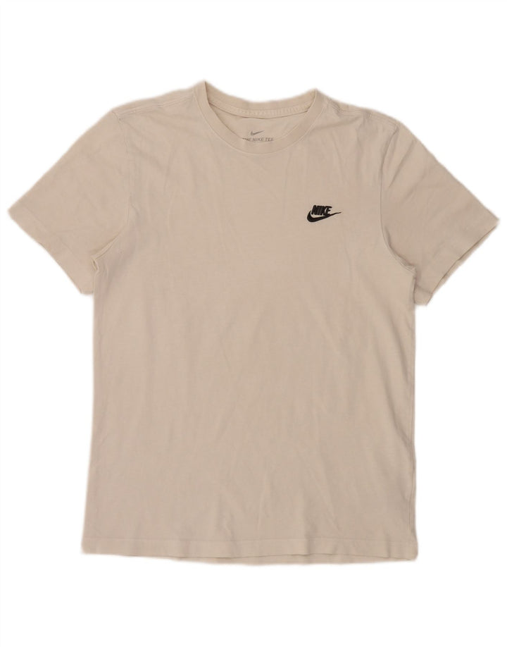 Camiseta Nike Hombre Top Small Blanco Algodón