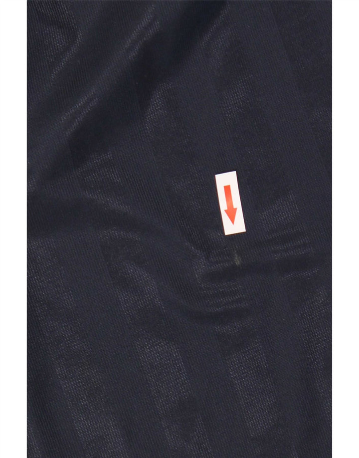 Pantalones cortos deportivos Nike Dri Fit para hombre Poliéster a rayas azul marino mediano