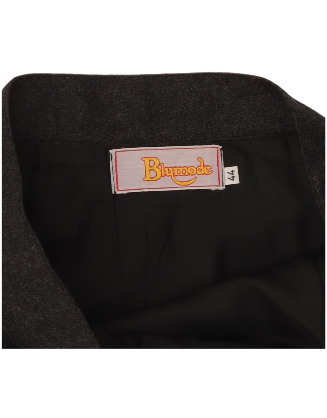 BLUMODE Falda lápiz para mujer IT 44 Medium W28 Bloque de color gris