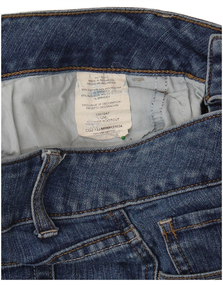 LEE Womens Riders Bootcut Jeans US 12 Large W32 L30 Blue Cotton