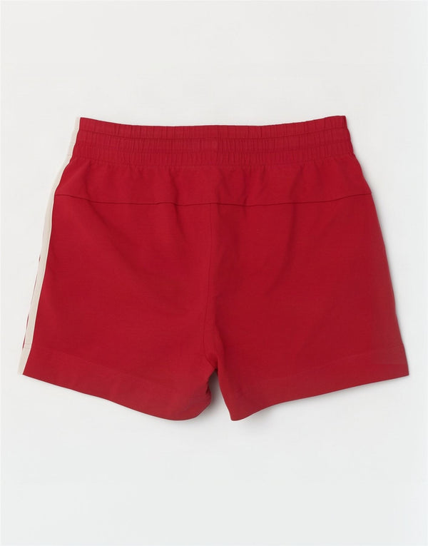 Adidas Pantalones cortos deportivos para mujer Reino Unido 12/14 Algodón rosa medio