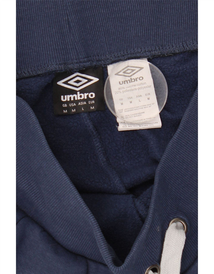 Pantalones De Chándal Umbro Hombre Azul Marino Medio Algodón