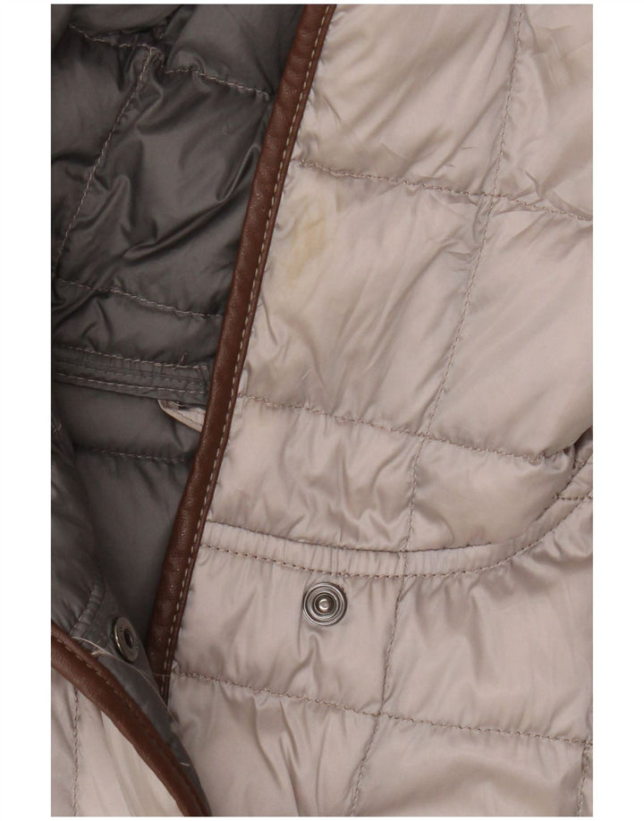 Chaleco acolchado para mujer Fay UK 46 Large Beige Poliéster