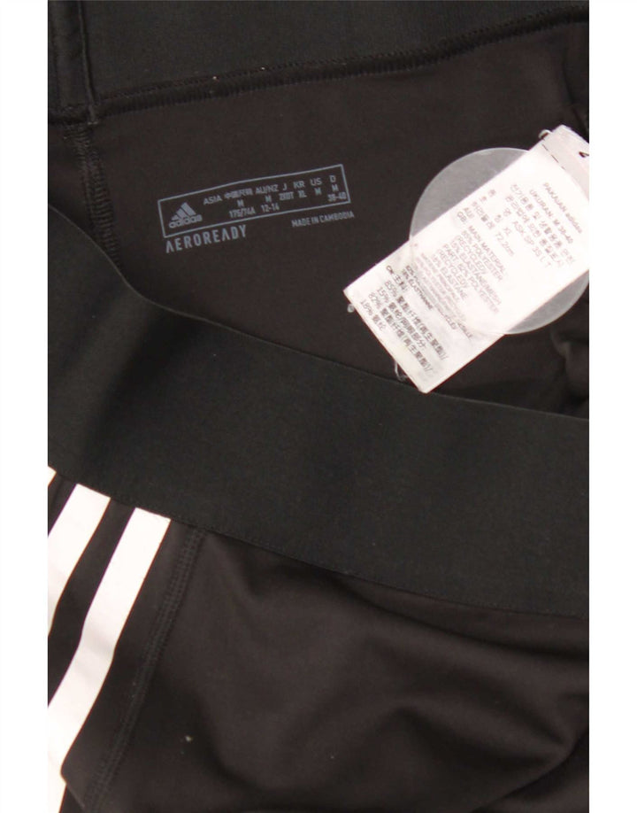 Adidas Leggings Aeroready para mujer Reino Unido 12/14 Mediano Negro Poliéster