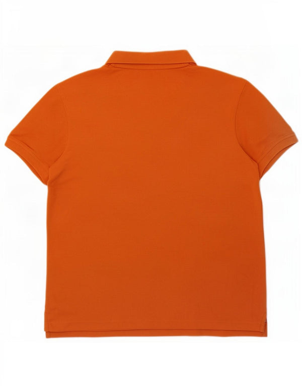 Lyle & Scott Polo Hombre Algodón Naranja Medio