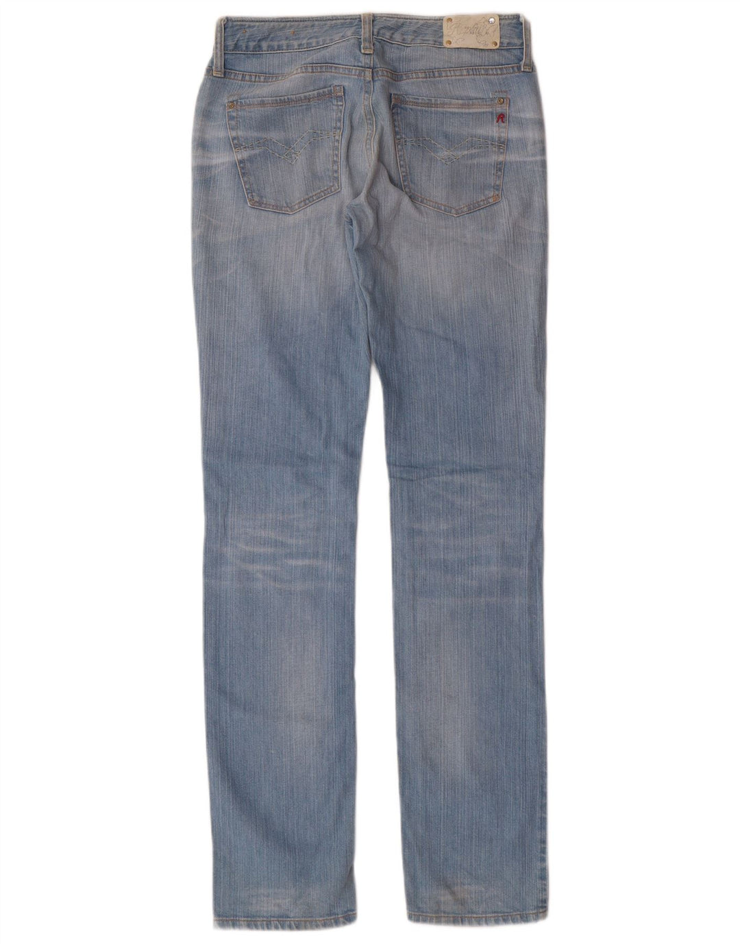 Vaqueros Replay Slim Mujer W28 L34 Algodón Azul