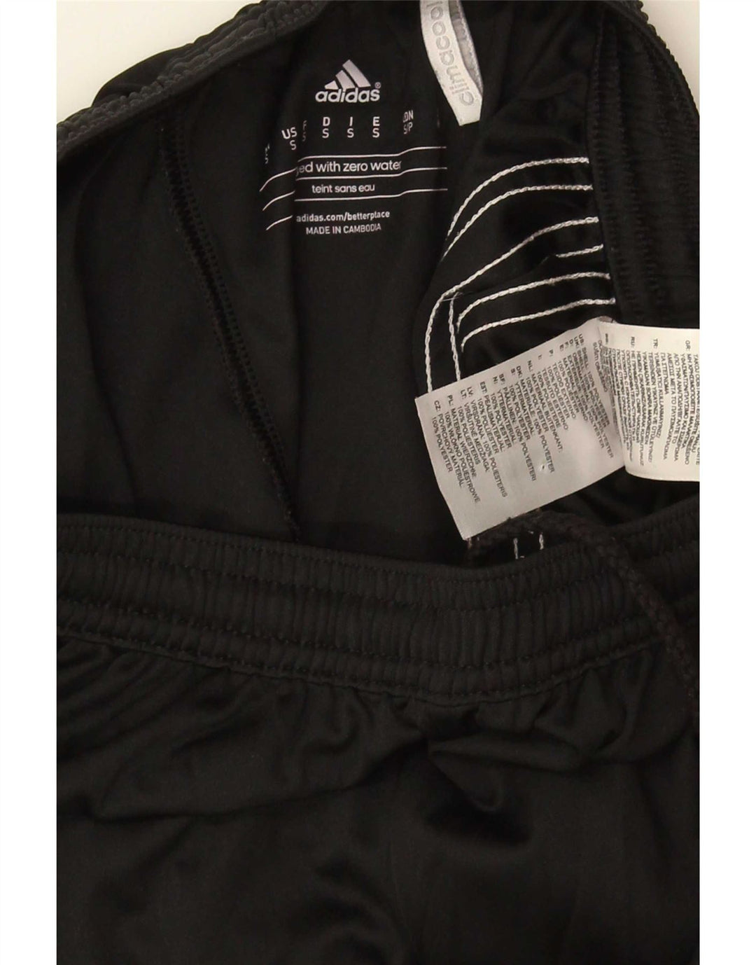 Adidas Mens Climacool Sport Shorts Pequeño Negro Colorblock Poliéster