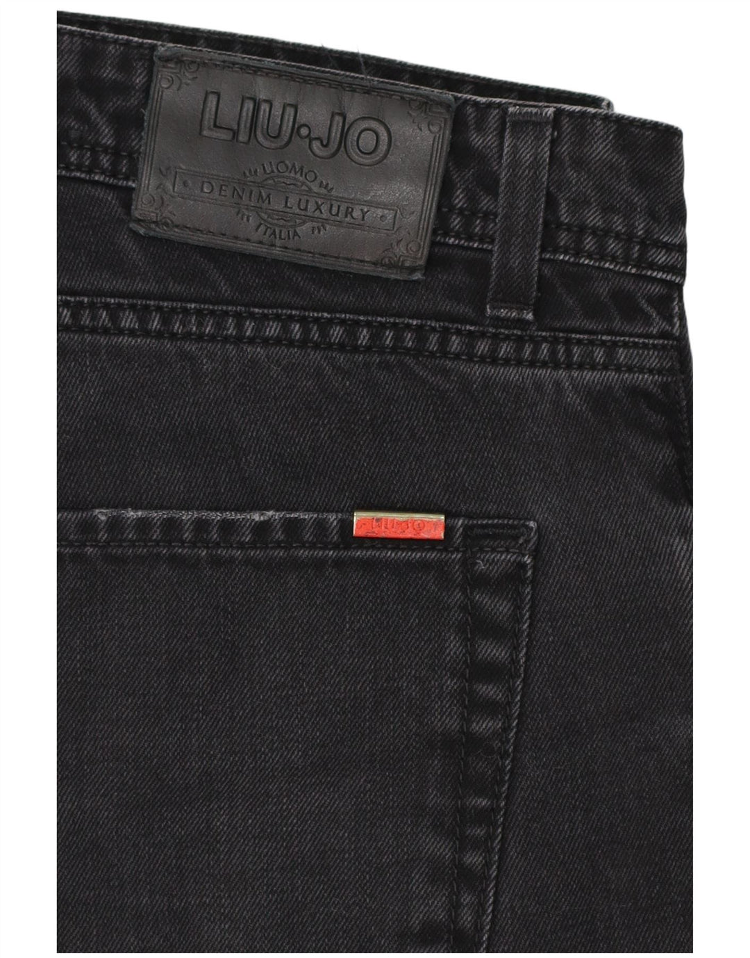 LIU JO Vaqueros ajustados para hombre W34 L30 Negro