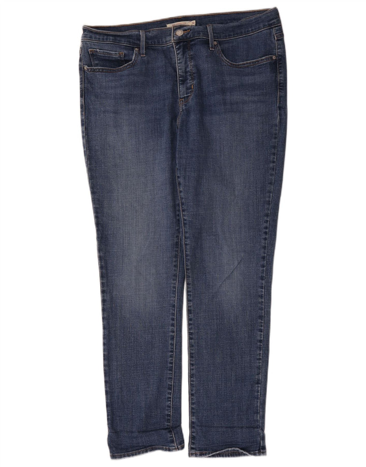 Levi's Mujer 312 Shaping Slim Jeans W32 L30 Algodón Azul