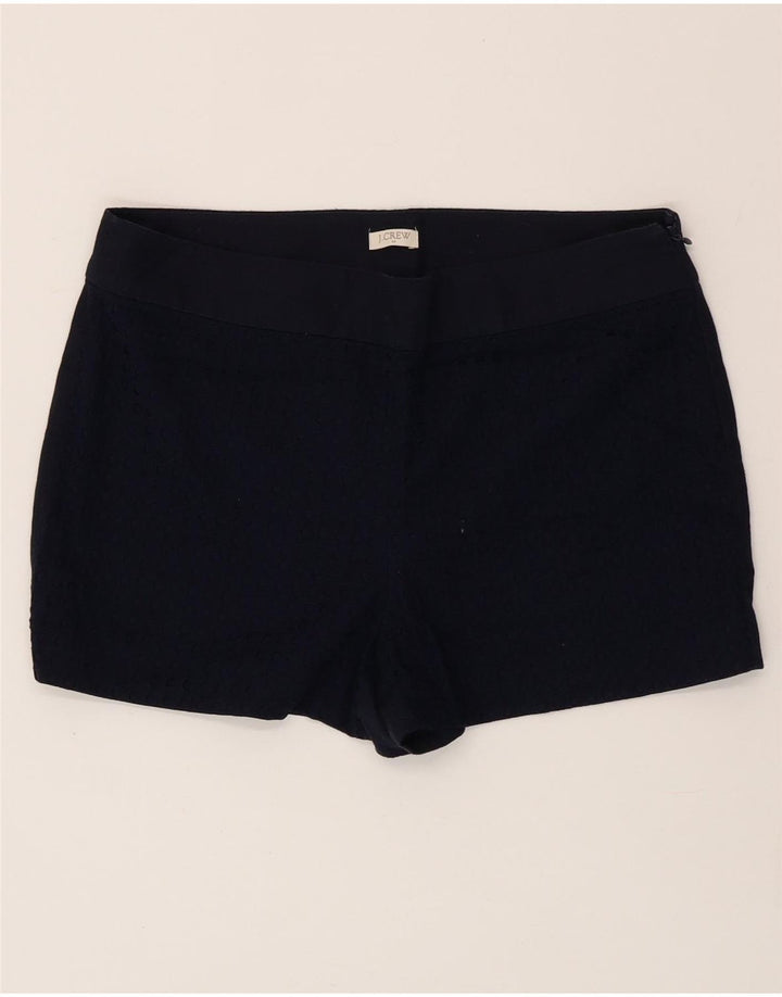 J. Crew Pantalones calientes para mujer US 10 Large W32 Azul marino Algodón