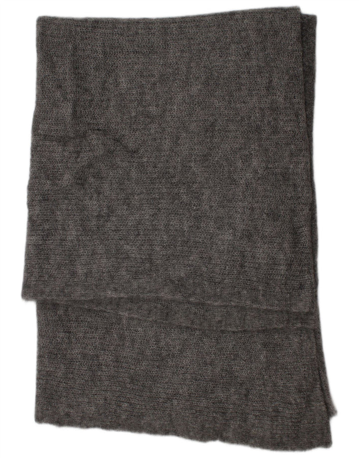 American Vintage Bufanda Rectángulo de Punto para Mujer Talla única Gris