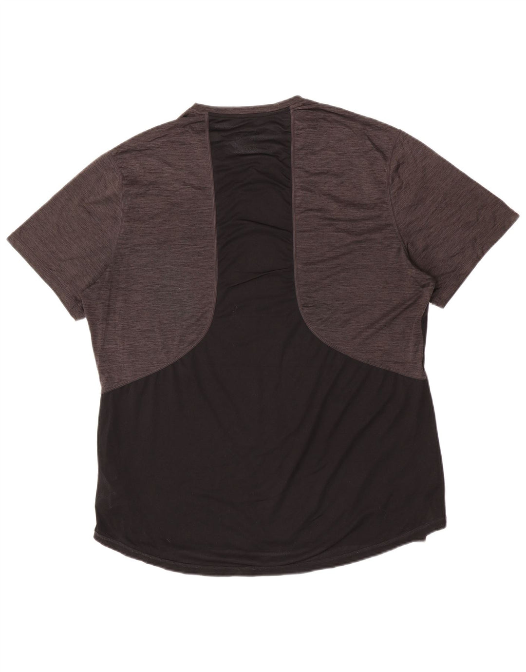 Umbro Camiseta para hombre Top 2XL Gris Colorblock Poliéster