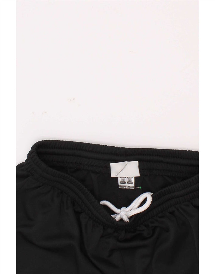 Umbro Pantalones cortos deportivos para niños 9-10 años Mediano Negro