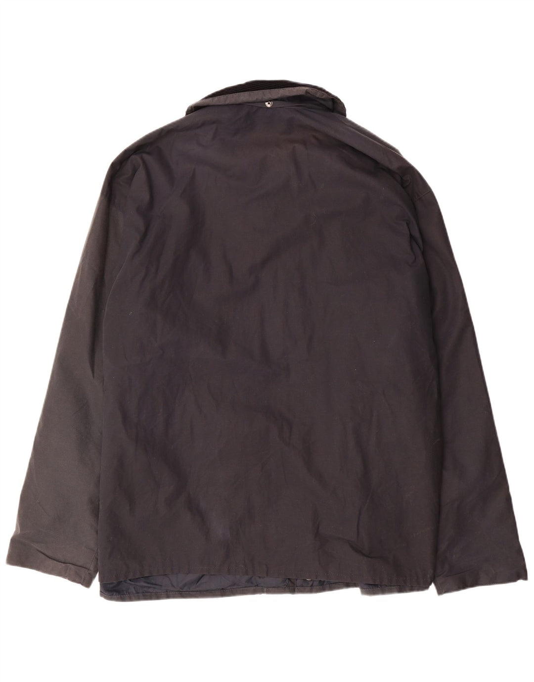 Royal Spencer Chaqueta de algodón encerado para hombre UK 46 3XL Algodón azul marino