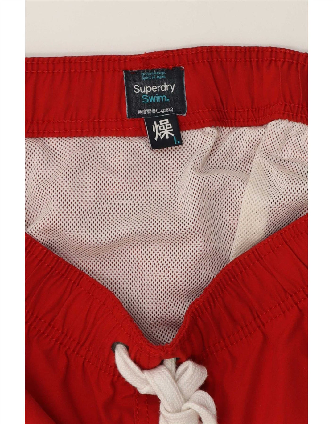 Superdry Shorts de baño para hombre Rojo mediano