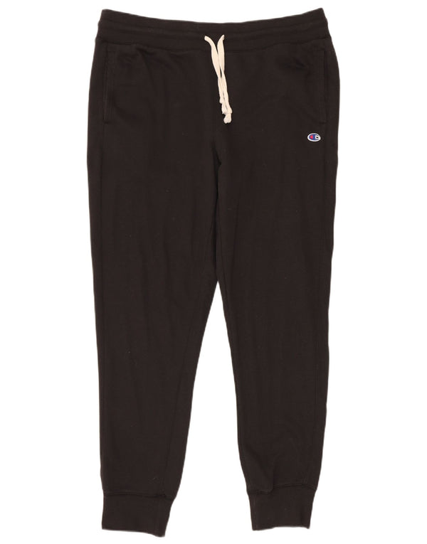 Champion Pantalones De Chándal Para Hombre Joggers Large Negro Algodón