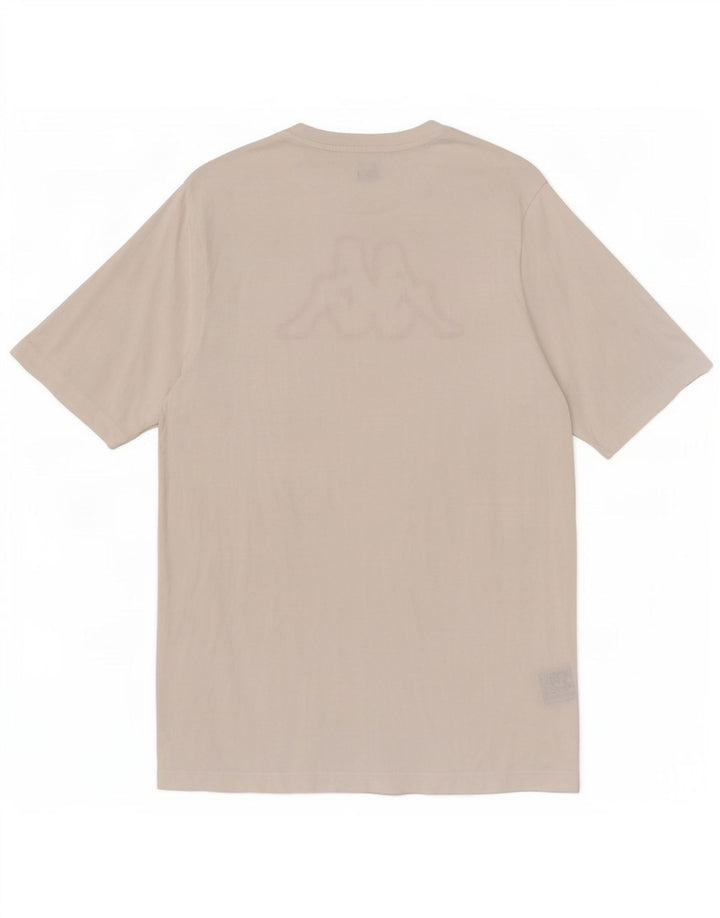 Kappa - Camiseta gráfica para hombre, talla grande, algodón blanco