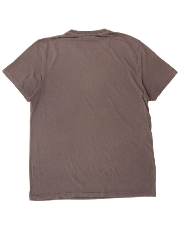 MOUNTAIN WAREHOUSE Camiseta gráfica para hombre Top Gris medio