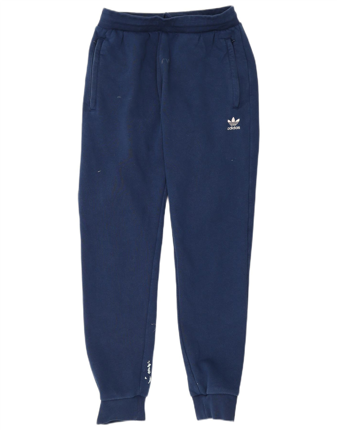 Adidas Hombre Pantalones De Chándal Joggers Medium Azul Marino Algodón