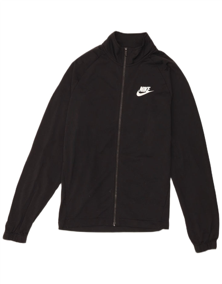 Nike - Chaqueta de chándal para hombre, color negro mediano, poliéster