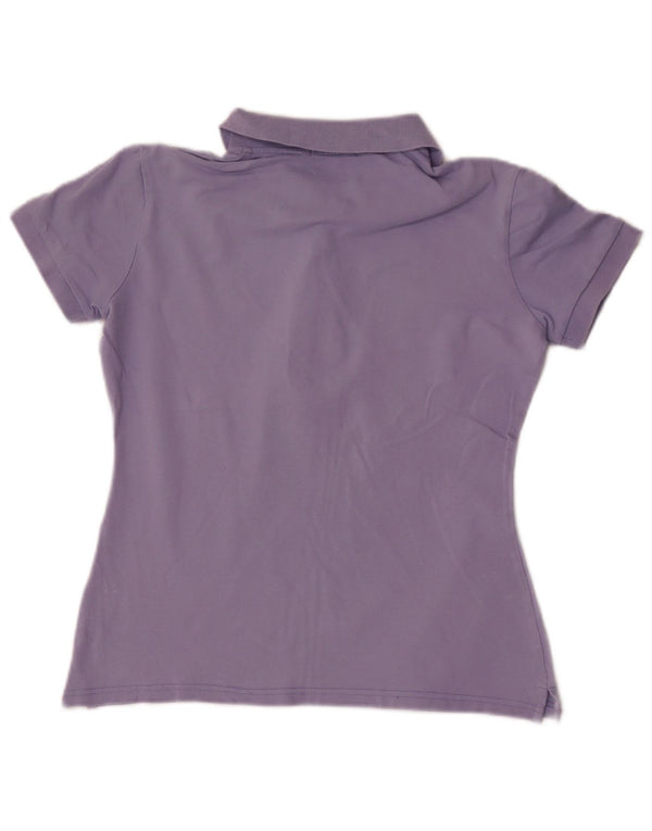 Geox Polo de ajuste regular para mujer UK 40 Small Púrpura