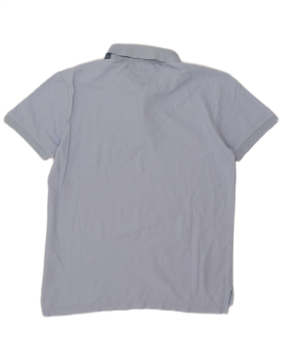 Polo Tommy Hilfiger de corte regular para hombre de algodón azul medio