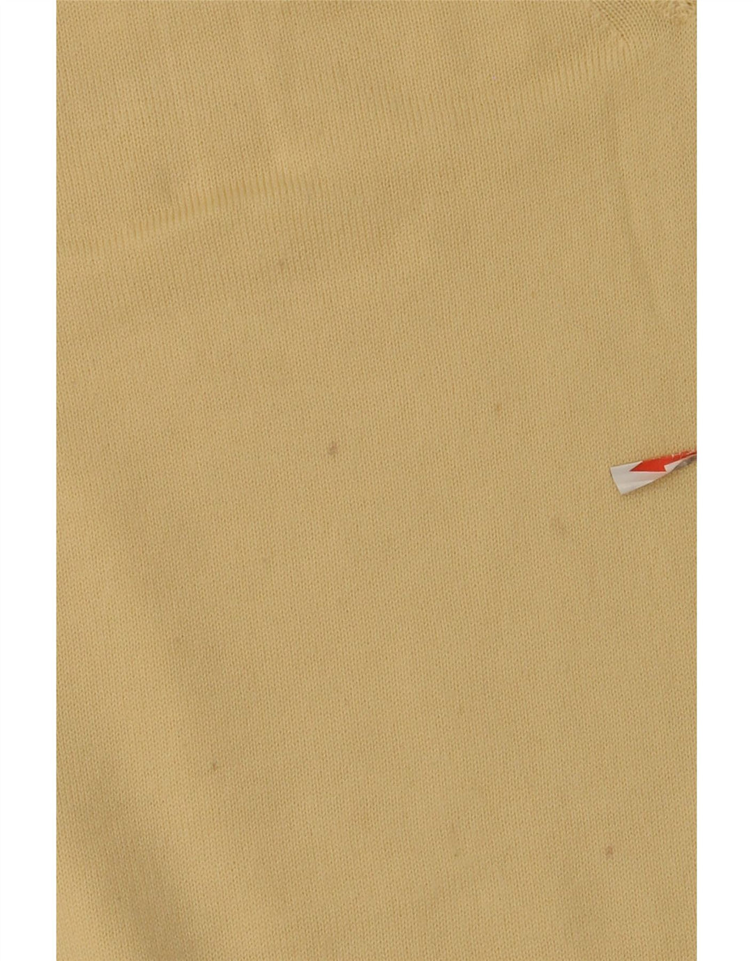 Supermaglia Jersey Con Cuello En V De Lana Amarillo Medio Hombre
