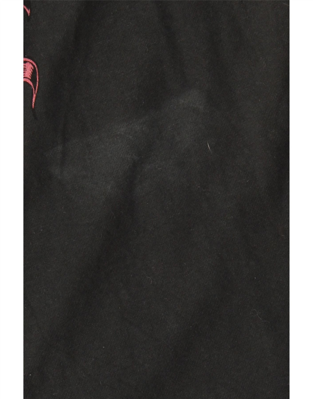 ALL SAINTS Camiseta gráfica extragrande para hombre Top mediano de algodón negro