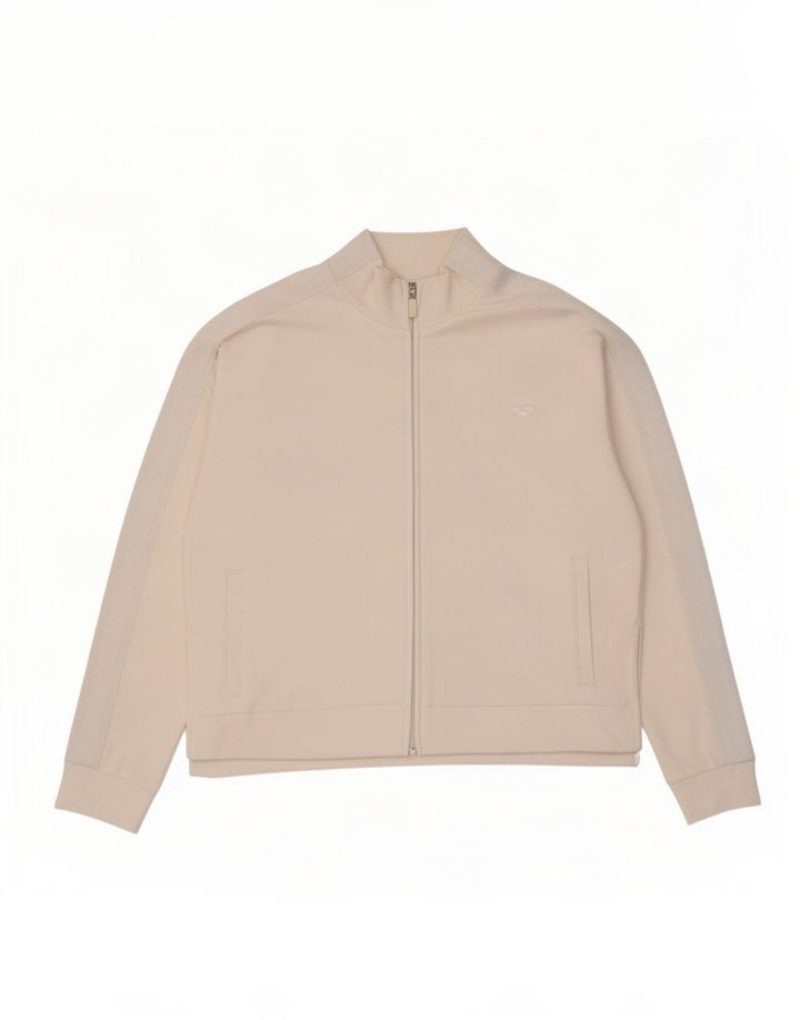 Arena Chaqueta de chándal extragrande para mujer UK 10 Small White Cotton
