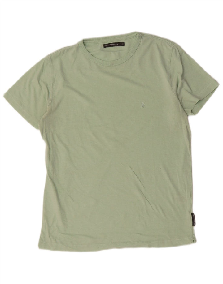 French Connection - Camiseta para hombre, color verde medio, algodón