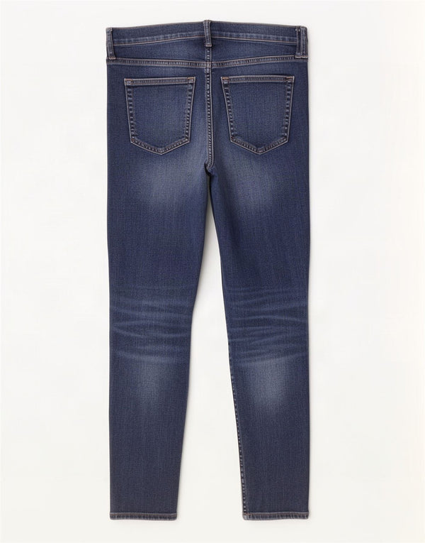 Vaqueros pitillo de talle medio para mujer Gap W30 L28 Algodón azul