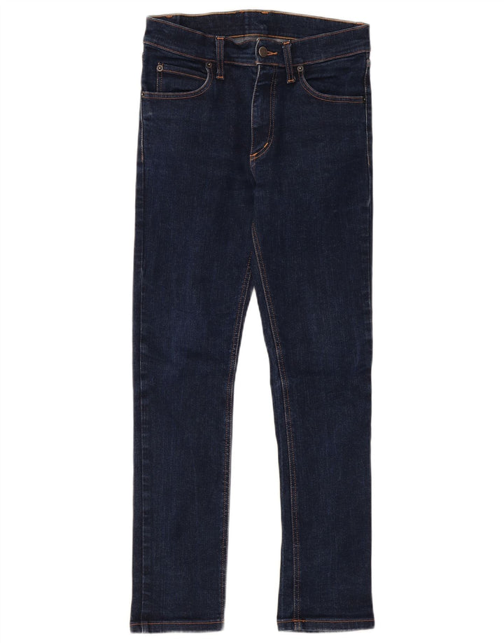 CHEAP MONDAY Vaqueros pitillo para mujer W33 L28 Algodón azul marino