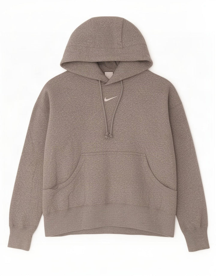 Nike - Sudadera con capucha para hombre, talla pequeña, algodón gris