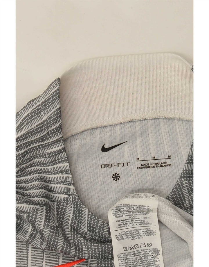 Camiseta Nike Hombre Top Gris Medio Rayas Poliéster