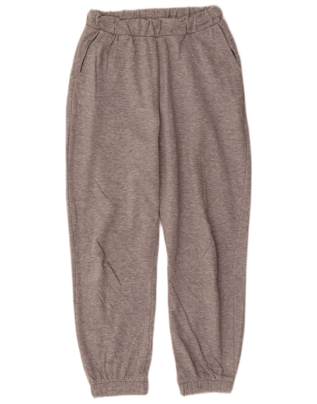 Zara Mujer Pantalones De Chándal Joggers UK 44 Gris Medio