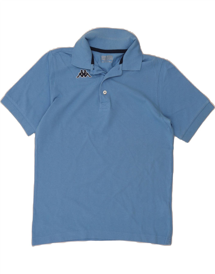 KAPPA Mens Polo Shirt Small Blue Cotton Vintage Kappa and Second-Hand Kappa from Messina Hembry 