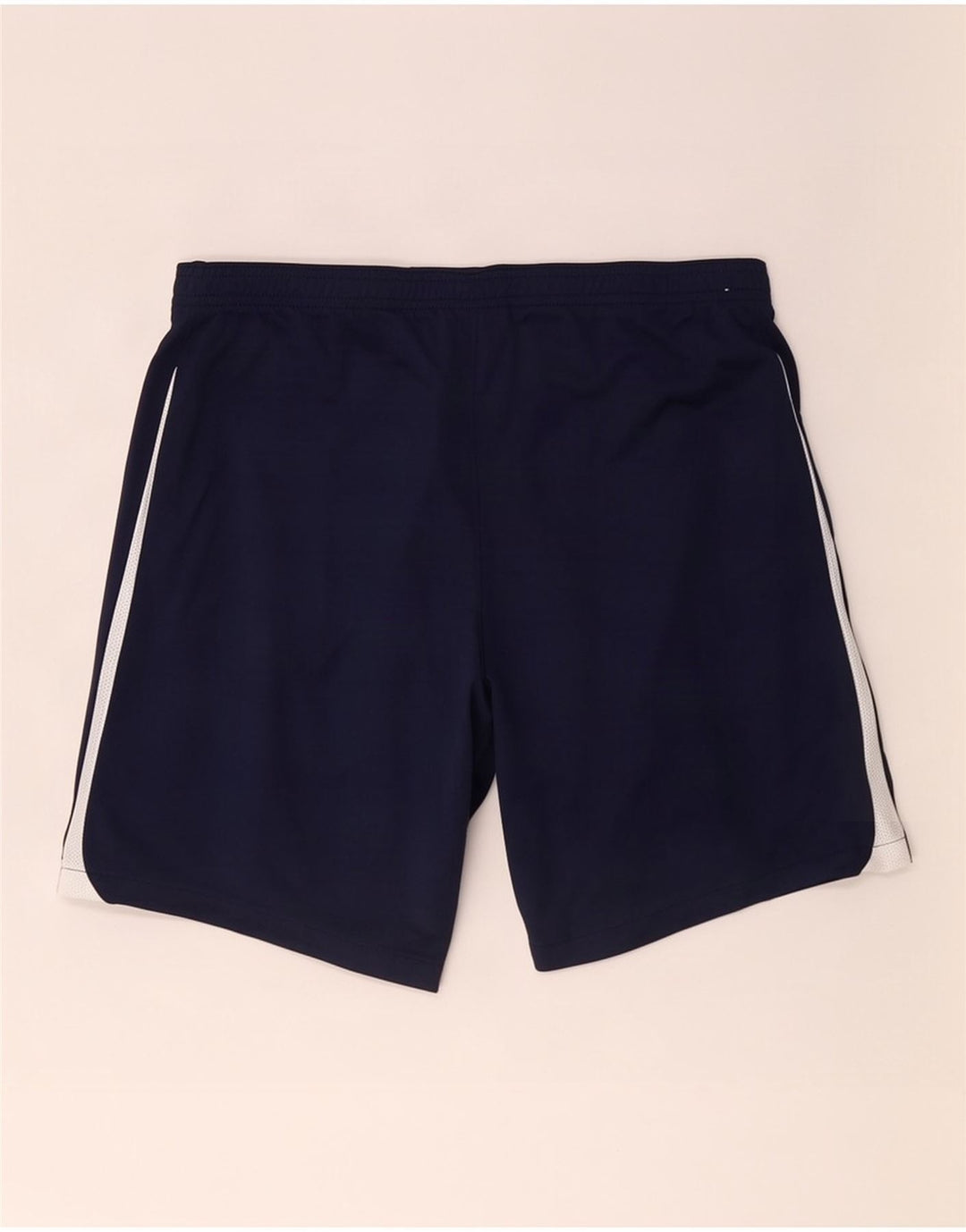 Nike - Pantalones cortos deportivos ajustados para hombre (talla grande), color azul marino, poliéster