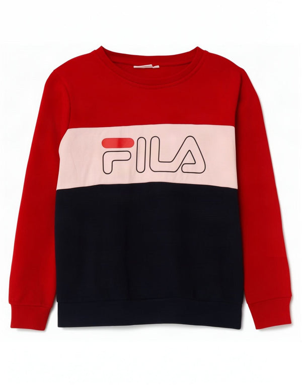 Fila - Sudadera para mujer, talla 44, talla mediana, multicolor
