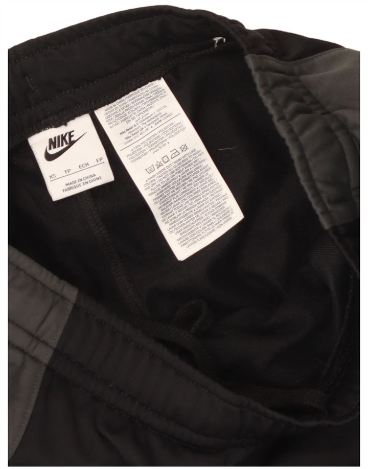 Nike Pantalones de chándal para hombre Joggers XS Negro Colorblock Poliéster
