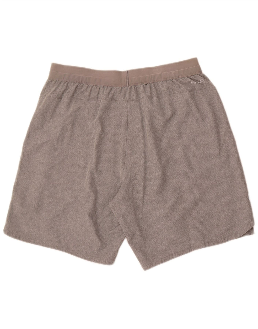 Russell Athletic - Pantalones cortos deportivos para hombre (poliéster gris grande)
